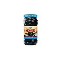 Tramier, Olives noires à la grecque dénoyautées -25% sel