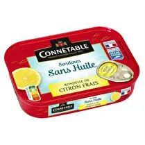 Connétable, Sardines rondelle de citron frais sans huile 1/6