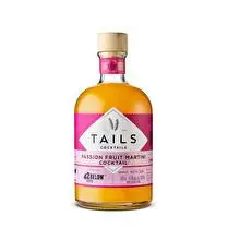 Tails, Cocktail passion fruit martini à base de Rum Bacardi