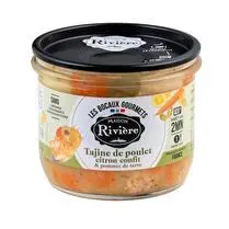 Maison Rivière, Tajine de poulet citron confit et pommes de terre