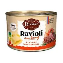 Maison Rivière, Ravioli boeuf