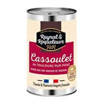 Raynal et Roquelaure, Cassoulet de Toulouse pur porc cuisiné