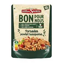 William Saurin, Bon pour nous torsades poulet basquaise