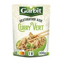 Garbit, Curry vert riz basmati et poulet coco