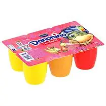 Danonino, Panachés fraise / pêche / poire