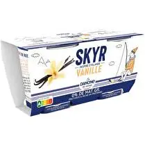 Danone, Yaourt skyr aromatisé vanille