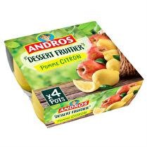 ANDROS Compote pomme citron