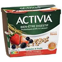 Activia, Bifidus aux céréales et fruits rouges