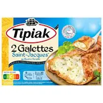 Tipiak, Galettes Saint Jacques - 2 x 125 g