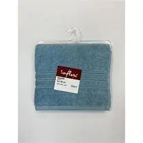 Influx, Serviette éponge Influx, 50x90cm, 100% coton 500 gr/m², coloris bleu clair