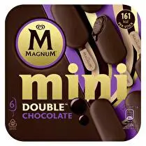 Magnum, Mini bâtonnets double chocolat x6