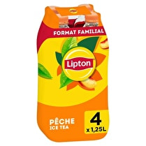 Lipton, Ice tea Saveur pêche - Format familial