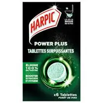 Harpic, Tablettes wc power plus désinfectantes