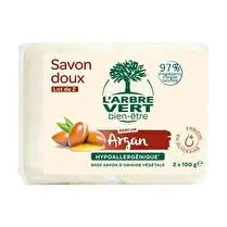 L'arbre vert bien-être, Savon doux argan
