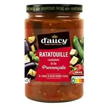 D'aucy, Ratatouille cuisinée à la provençale