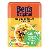 Ben's Original, Riz légumes du soleil 2mn
