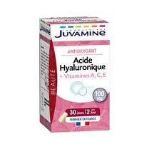 Juvamine, Acide hyaluronique vitamines a c e  antioxydant 60 gélules végétales
