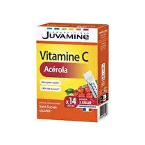 Juvamine, Vitamine C acerola 14 sticks orodispersibles à avaler