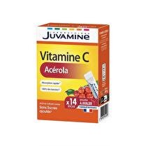 JUVAMINE Vitamine C acerola 14 sticks orodispersibles à avaler