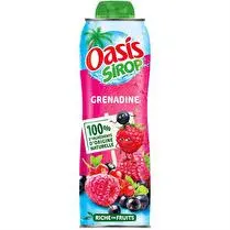 Oasis, Sirop de grenadine