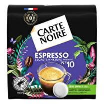 CARTE NOIRE Dosette espresso secret de nature n°10  x 32
