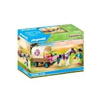 Playmobil, Carriole avec enfant et poney 70998