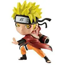 BANDAI, Figurine Chibi Masters 8 cm et son socle Naruto