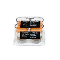 Guyader, Verrines Saint-jacques carottes et pommes fondantes 4 x 40g