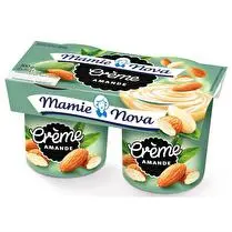 Mamie Nova, Crème gourmande à l'amande