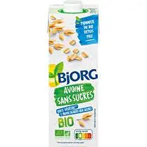 Bjorg, Boisson végétale avoine sans sucres