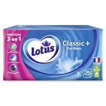 Lotus, Mouchoirs boîte classic+