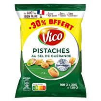 VICO Pistaches au sel de Guérande  - 100g + 30% offert