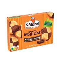 ST MICHEL Galette moelleuse marbrée chocolat