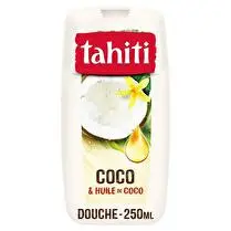 Tahiti, Douche coco et huile de coco 100% naturelle