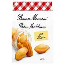 Bonne maman, Petites madeleines pur beurre nature
