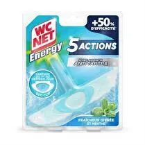 WC net, Maxi bloc wc fraicheur givrée et menthe