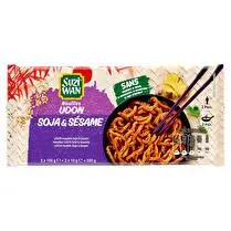 Suzi Wan, Nouilles précuites udon soja sésame x 2