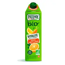 Pressade, Nectar bio vitalité orange carotte citron