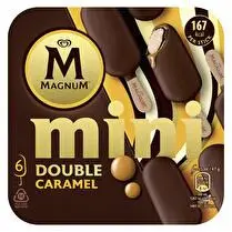Magnum, Mini bâtonnets double caramel x6