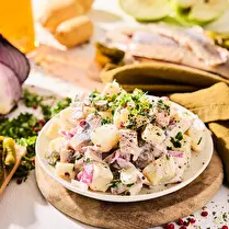 Votre poissonnier propose, Salade de hareng à l'ancienne