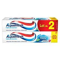 Aquafresh, Dentifrice Triple protection menthe fraîche