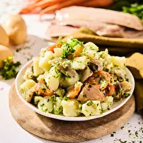 Votre poissonnier propose, Salade de pommes de terre et harengs