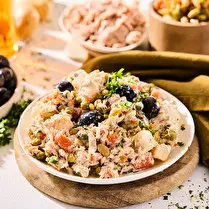 Votre poissonnier propose, Salade Russe