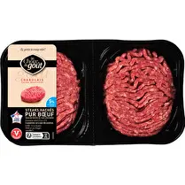 Le choix du goût, Steak haché 5% 2x125g