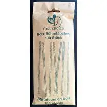 Naturelle, Agitateurs bois 15,5cm