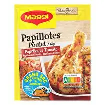 Maggi, Papillote poulet paprika