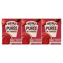 Heinz, Purée de tomate nature brique