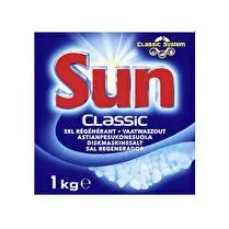 Sun, Sel régénérant lave vaisselle