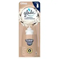 Glade, Recharge désodorisant sense & spray romantic vanilla infusé aux huiles essentielles