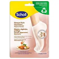 Scholl, Masque pieds amande et miel